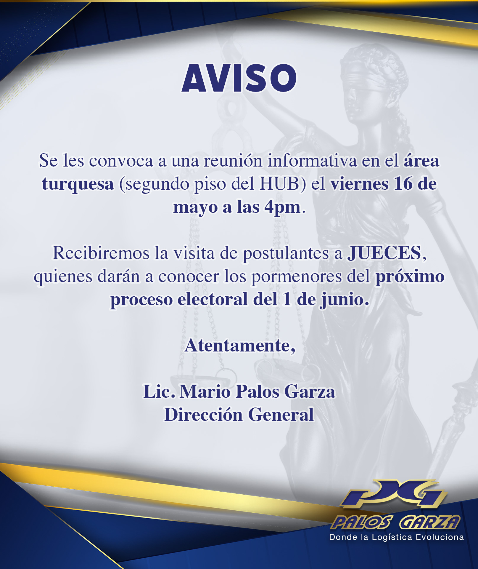 Aviso- Reunión Informativa